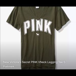 NWT VS PINK V Neck Large